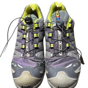 Women's Salomon XA PRO 3D‎ Ultra Running Gortex Hiking Sneaker Shoe Size 8